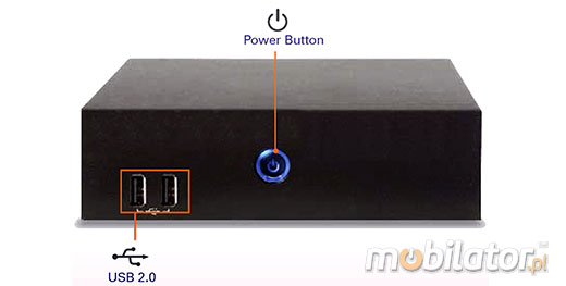 MiniPC Przemysowy AOpen DE35-HD AMD Dual Core T56N 2x1.6GHz 8GB DDR3 128GB SSD SATA 3 mSATA