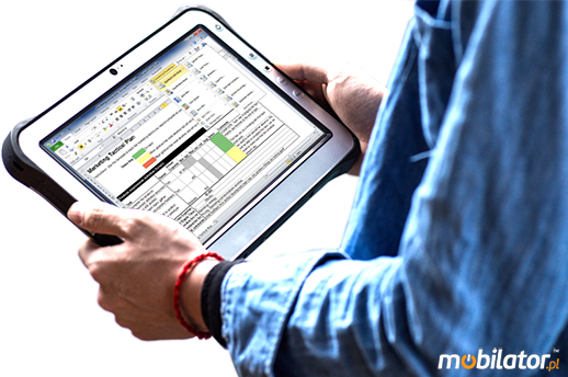 tablet przemysowy NFC 13.56mhz rfid uhf rugged tablet 10.1