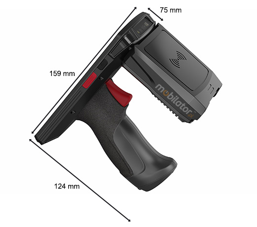 niewielki czytelny w sloncu kolektor przemysowy wodoodporny firmowy MobiPad pyodporny odporny wytrzymay