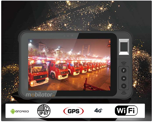 wodoszczelny przemyslowy tablet mobilny mobilator em-T75 nowoczesny rugged