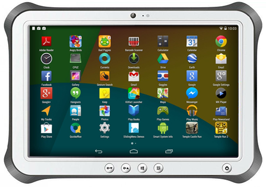processor z3735d 10.1 rugged tablet przemysowy