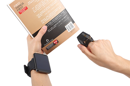 FingerRing PS01 - mini skaner kodw kreskowych  Bezprzewodowy Bluetooth 3.0 Porczny piecie MobiSCAN  Kompatybilny Windows Android IOS mobilator.pl New Portable Devices Mobilne Skanery kodw kreskowych MINI