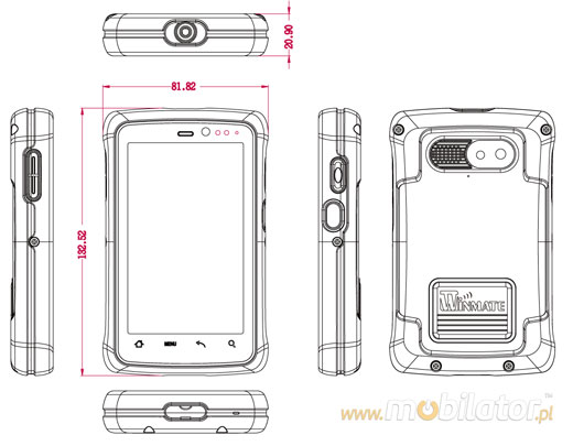 winmate e430t may dla sklepw przemys winmate e430t kolektory danych rfid 1d 2d