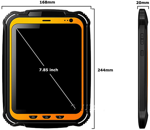 tablet mobipad t1 rozmiary