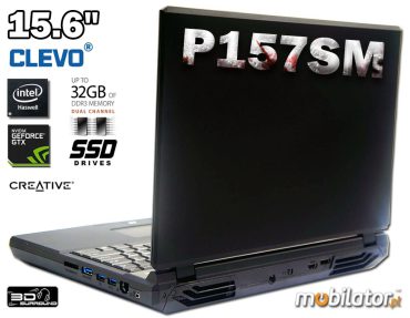 Laptop - Clevo P157SM v.0.0.1 - Kadłubek