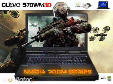 Laptop - Clevo P570WM3 (3D) v.0.2