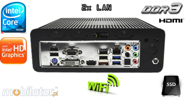 Przemysowy MiniPC mBOX-3240 2LAN v.3