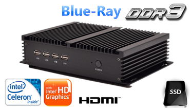 Przemysowy MiniPC mBOX-I37C4 BlueRay v.1 