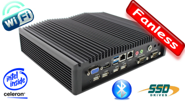 MiniPC Przemysowy Fanless MBOX-K700-Celeron v.7.1