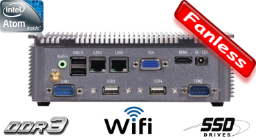 MiniPC Przemysowy Fanless MBOX K802 v.2.1