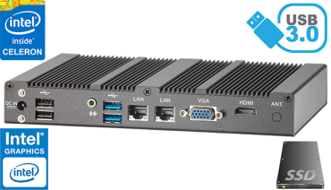 Przemysowy Bezwentylatorowy Mini Komputer bBOX-A1210M-C2 v.1