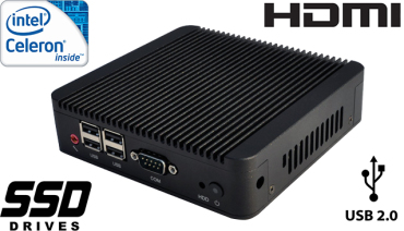 Przemysowy Fanless MiniPC mBOX Nuc Q100N-01 v.1