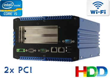 Komputer Przemysowy Fanless MiniPC IBOX- 3317UE (2PCI) v.2