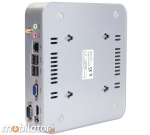Komputer Przemysowy Fanless MiniPC nBOX-X26 BAREBONE - zdjcie 6