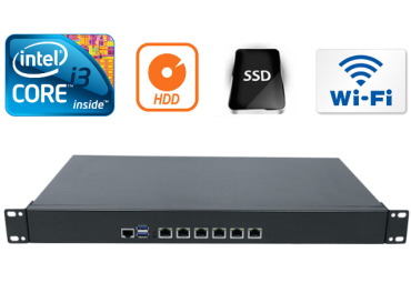 Przemysowy Komputer Fanless MiniPC IBOX-NS-1U8L i3 v.3