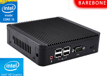 Przemysowy Fanless MiniPC mBOX Nuc Q220N-01 v.Barebone