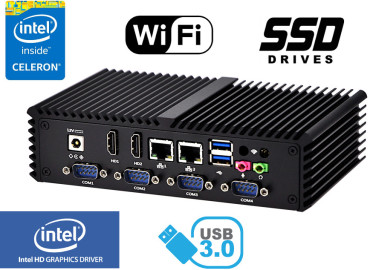 Komputer Przemysowy Fanless MiniPC mBOX Nuc Q310P v.2