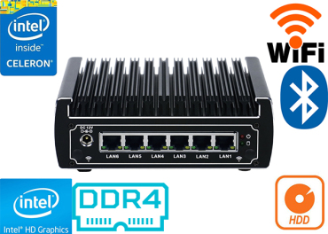 Przemysowy Komputer Fanless MiniPC IBOX-513NA v.2