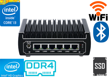 Przemysowy Komputer Fanless MiniPC IBOX-513NB v.1