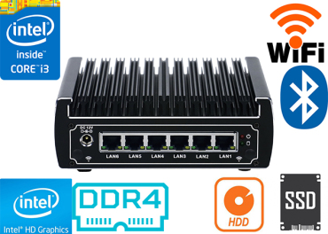 Przemysowy Komputer Fanless MiniPC IBOX-513NB v.3