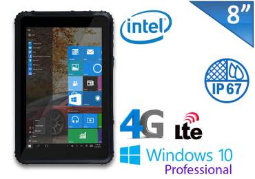 Odporny na UPADKI tablet przemysowy Emdoor I88H Standard + 4G + Win 10 Pro Licencja