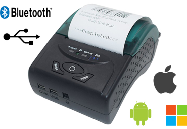 Mobilna mini drukarka MobiPrint MXC 8059 Android IOS - Bluetooth, USB RS232