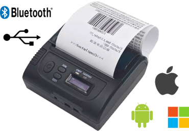 Mobilna mini drukarka MobiPrint MXC 8020 Android IOS - Bluetooth, USB RS232