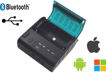 Mobilna mini drukarka MobiPrint MXC 8030 Android IOS - Bluetooth, USB RS232
