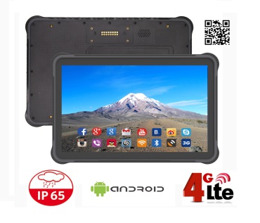 Odporny Rugged Tablet Przemysowy z wbudowanym czytnikiem kodw 2D Android 7.0 MobiPad TSS1011 v.2