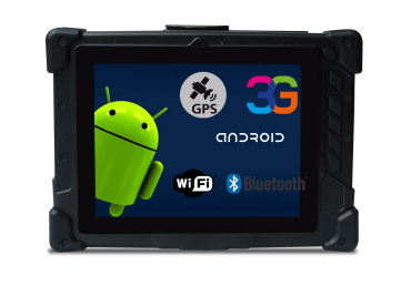 Wstrzsoodporny Tablet dla Przemysu z wbudowanymi czytnikami RFID UHF i HF - i-Mobile Android IMT-8+ v.6