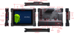 Rugged Tablet z czytnikiem kodw kreskwych 1D/2D, MSR i Smart Card Reader - i-Mobile Android IMT-8+ v.14 - zdjcie 6