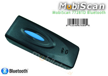 MobiScan 77281D - mini czytnik kodw kreskowych 1D Laser - Bluetooth 