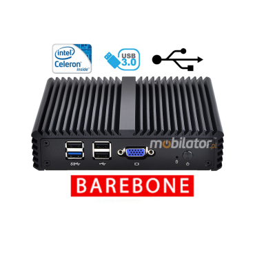 Komputer Przemysowy Fanless MiniPC mBOX Q190G4N v.Barebone