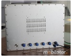 wodoodporny szybki wydajny komputer panelowy  Odporny na wilgo i deszcz  metalowy Panel PC  IP67 QBOX 17
