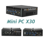 Bezwentylatorowy Mały Komputer Przemysłowy MiniPC yBOX-X30(2LAN+2HDMI)-2955U Barebone - zdjęcie 7