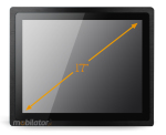MoTouch 17 - Wytrzymay Monitor przemysowy z dotykowym ekranem - norma IP65 na panel przedni - zdjcie 1