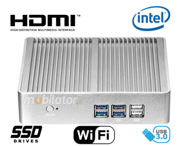 Kompaktowy komputer do linii produkcyjnej