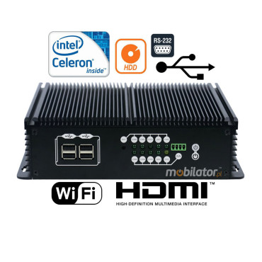 Wzmocniony komputer przemysowy do automatyki