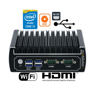 Wydajny mini komputer przemysowy z procesorem Intel Core i5 - IBOX-501 N15 i5-6200U v.4