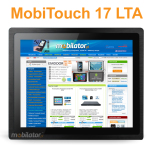 MobiTouch 17LTA - 17 cali wzmocniony dotykowy komputer panelowy dla przemysu - z systemem Android i norm IP65 na cz przedni obudowy - zdjcie 1