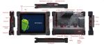 i-Mobile Android IMT-863 v.4 Pancerny wodoodporny 8-mio calowy Tablet na produkcj z czytnikiem RFID HF - zdjcie 6