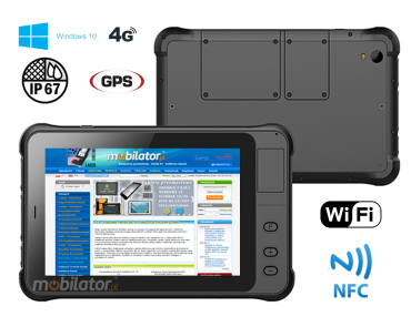Emdoor EM-I75HH v.4 - Nowoczesny wodoodporny wzmocniony tablet przemysowy z technologi NFC, IP67 i dotykowy ekran 1000nits
