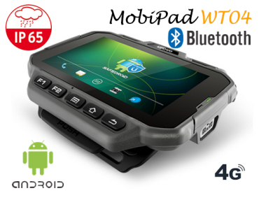 MobiPad WT04 Mobilny narczny komputer przemysowy z norm odpornoci IP65 - do zastosowa magazynowych i logistycznych