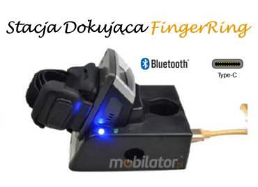 FingerRing Ładowarka + Bluetooth adapter dla czytników FingerRing 1D/2D