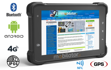 Neway VT-7 v.7 - Wstrzsoodporny tablet przemysowy z technologi NFC, kamer oraz dedykowan stacj dokujc (Standard Version)