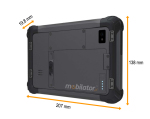 MobiPad MP4617 v.1 - 7-mio calowy odporny na py rugged tablet przeznaczony dla przemysu z norm odpornoci IP 68 - zdjcie 4