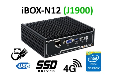 IBOX-N12 (J1900) v.5 - Mini komputer przemysowy z technologi 4G LTE