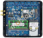 IBOX-N10E (E3845) Barebone - Budżetowy komputer przemysłowy z 4-ema kartami sieciowymi - zdjęcie 2