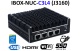 IBOX-NUC-C3L4 (J3160) v.2 - Komputer przemysłowy z bezwentylatorową obudową oraz czterema kartami sieciowymi