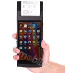 MobiPad PDA-B5501 v.2 - Przemysowy kolektor danych z IP 65 oraz technologiami NFC, Bluetooth, 4G LTE, WiFI (ANDROID 7.0) - zintegrowana drukarka - zdjcie 4